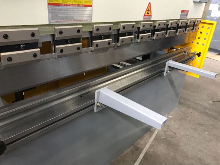 Front sheet support for AHYW 4mm metal bending brakes china suppliers