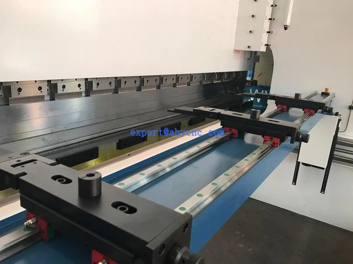 AHYW Yawei metal bending fingers moving on dual linear guide 500T4m PBA  cnc press brake china factory suppliers